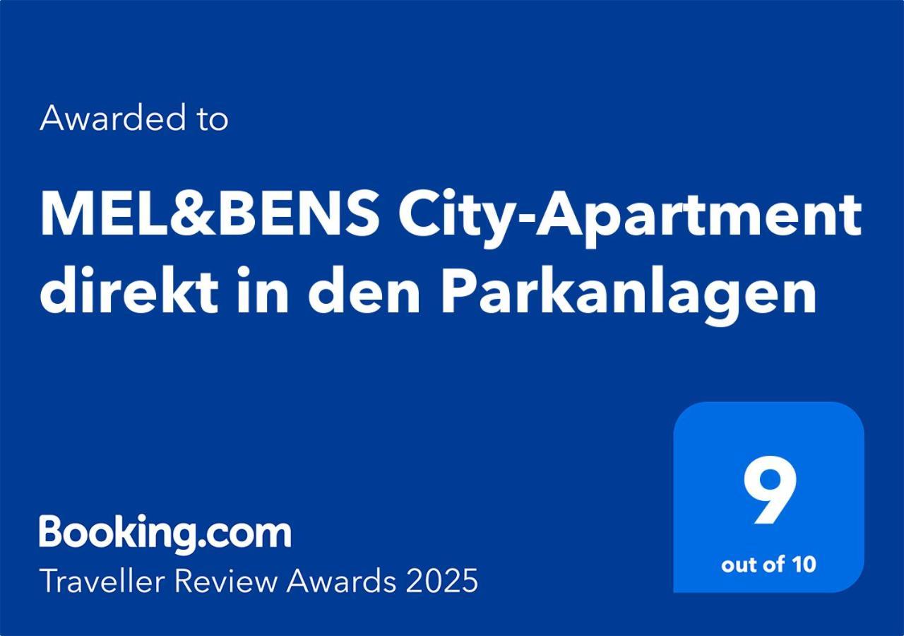Mel&Bens City Apartment Terrasse Wallanlagen Brema Exterior foto